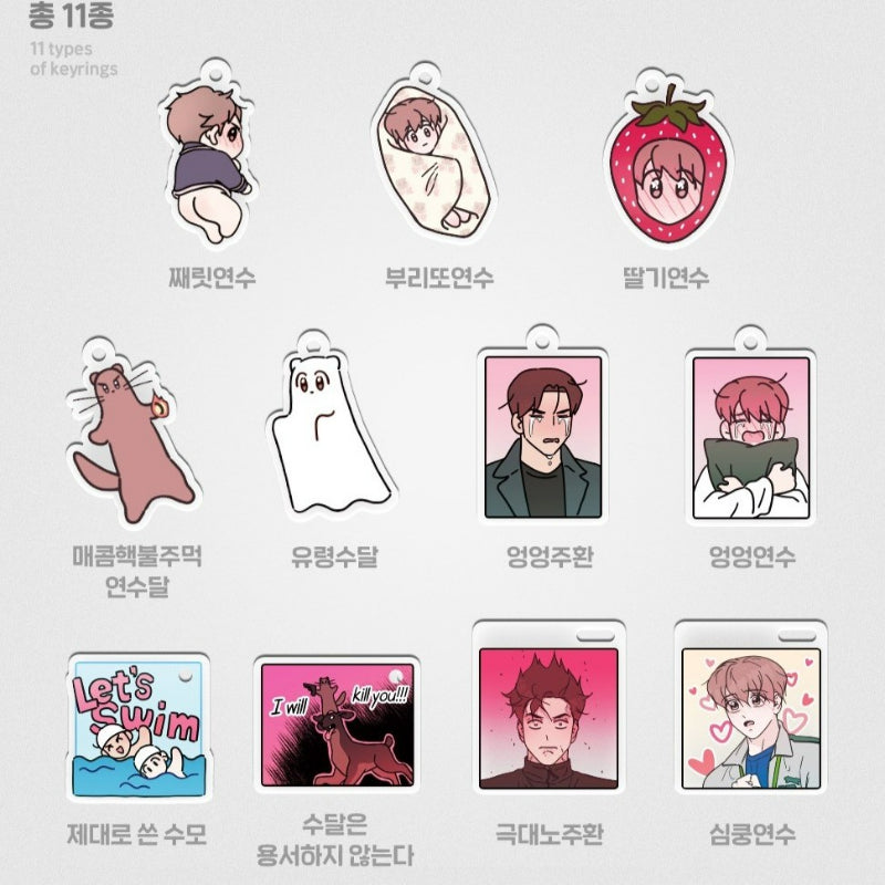 Flip Turn - Collection Keyring