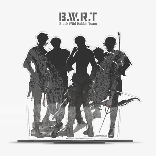 BWRT Themed MD - Black Tiger & Rabbit Acrylic Stand
