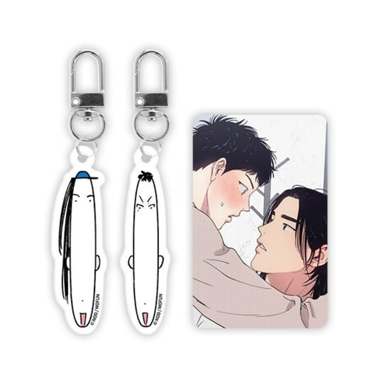 1 to 10 x Mofun - Long JungGun Acrylic Keyring Set
