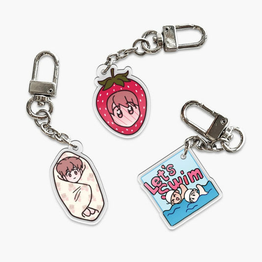 Flip Turn - Collection Keyring