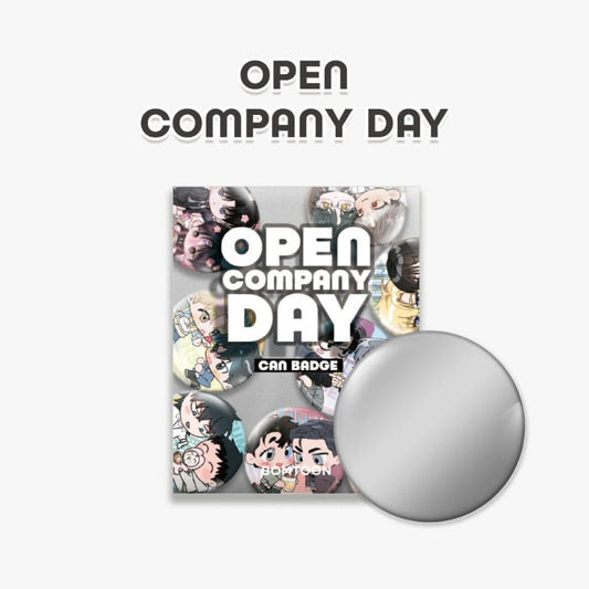 Open Company Day - Can Badge BOMTOON ver.