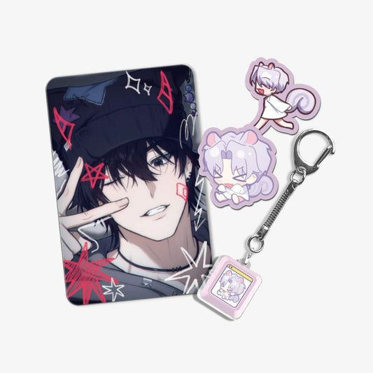 Virtual Strangers - Keycap Keyring Set Yoon Ji-gu