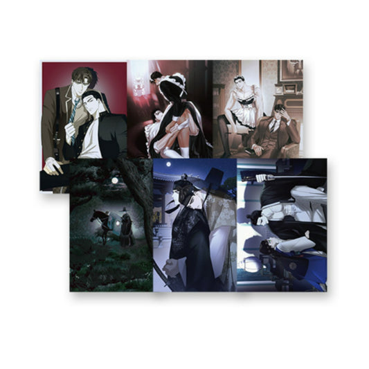 Under the Greenlight: In Dreams x Mofun - AU Postcard Set