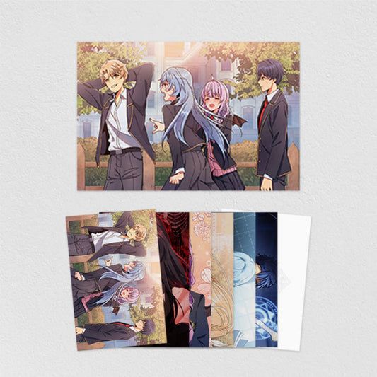 Summoning Genius of the Necromancer School - Postcard Set