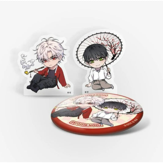 Honmong: Lucid Haze - Acrylic Block, Can Badge