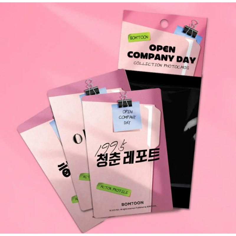 Open Company Day - BOMTOON A Collection Photocards