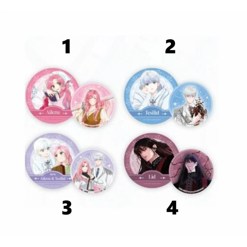 The Perks of Being an S-Class Heroine Pop Up Store - Can Badge Set