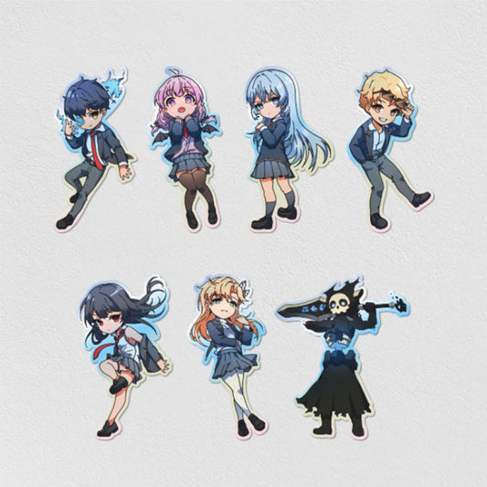 Summoning Genius of the Necromancer School - Sticker Set