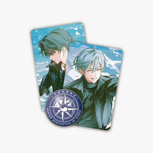 The Hunter's Gonna Lay Low - Agency Badge & Photocard Set