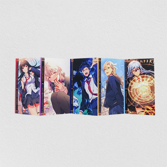 Summoning Genius of the Necromancer School - Accordion Postcard Set