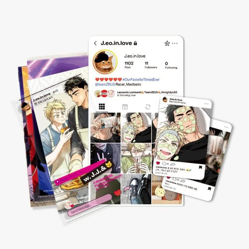 Driver’s High - J.EO. SNS Sticker Set