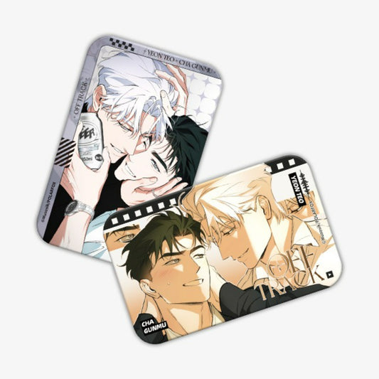 Off Track - Square Can Badge A/B Ver
