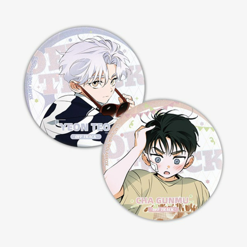 Off Track - Children Ver. Can Badge Set