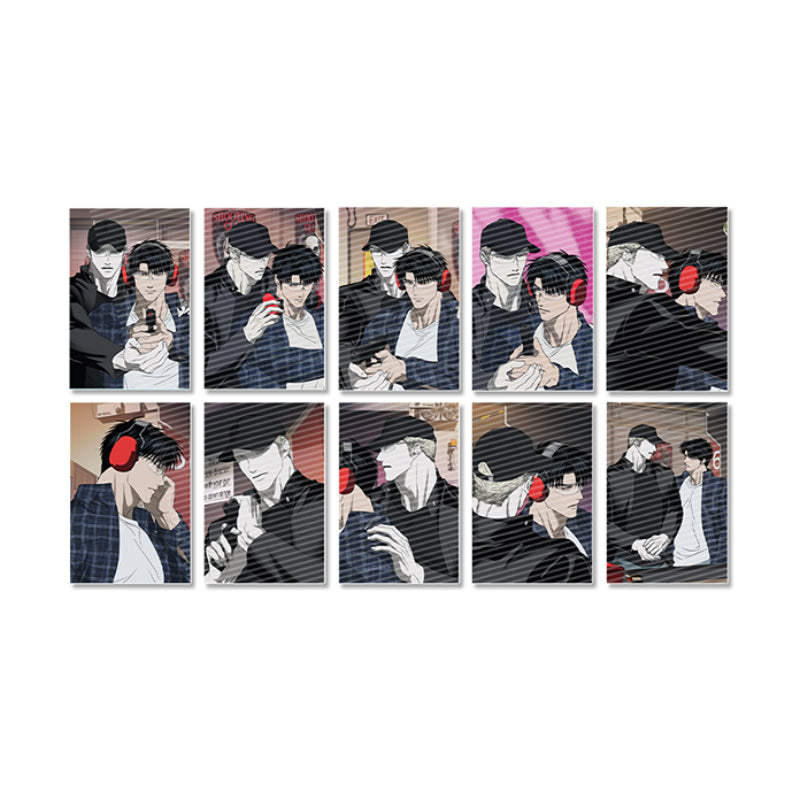 Shutline X Mercury Studio - Shooting Club Series Postcard Set