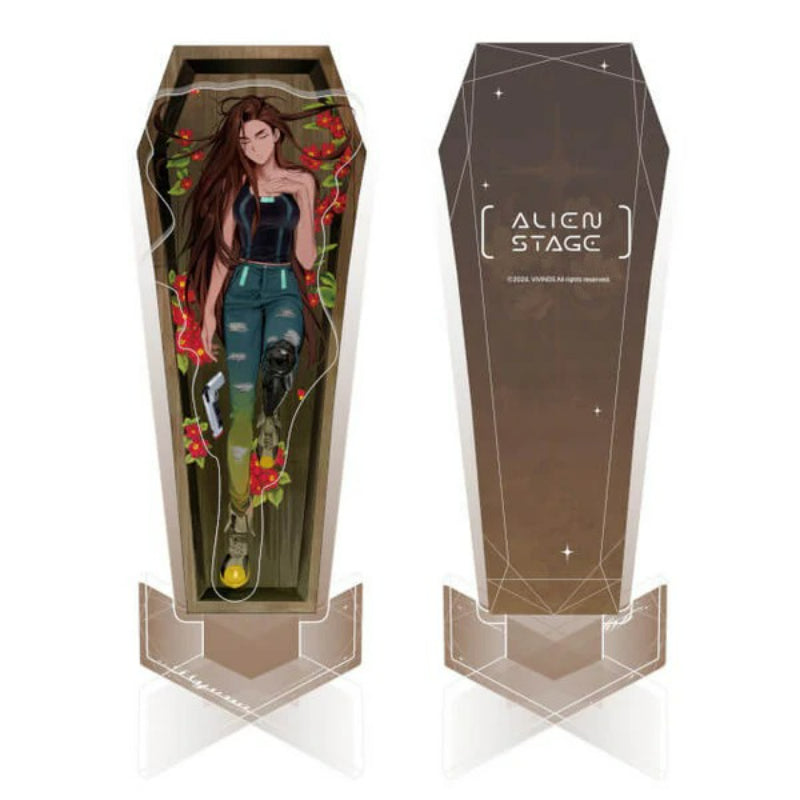Alien Stage - Drowing Bloom X-Shaped Acrylic Stand