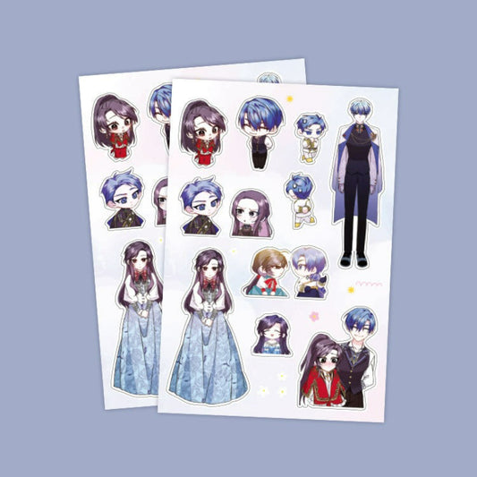 Trash Will Always Be Trash - Glitter Deco Sticker