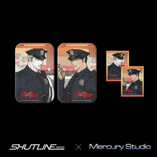 Shutline X Mercury Studio - Working Hours Series Can Badge Set