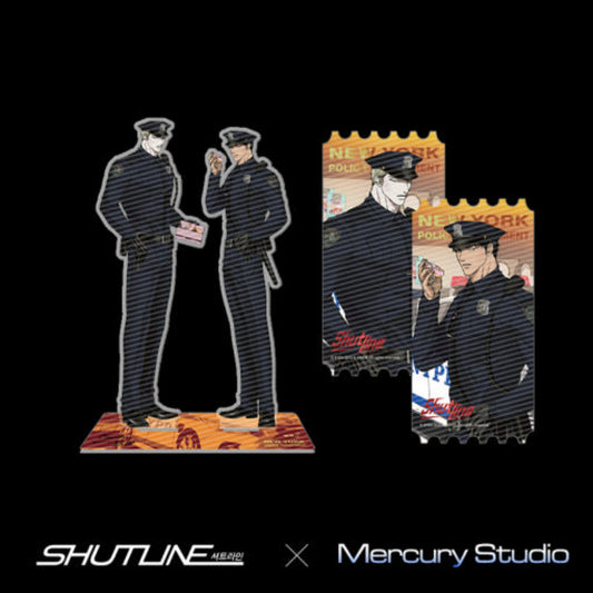 Shutline X Mercury Studio - Working Hours Series Acrylic Stand Set