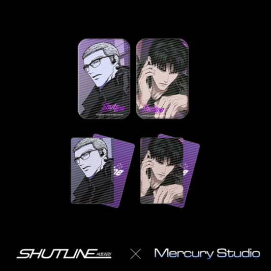 Shutline X Mercury Studio - Dark Knight Series Square Can Badge Set