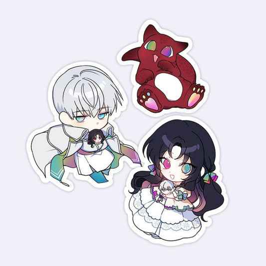 Here Comes the Silver Spoon! - Hologram Deco Sticker Set