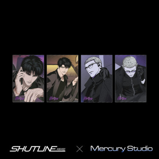 Shutline X Mercury Studio - Dark Knight Series Postcard Set