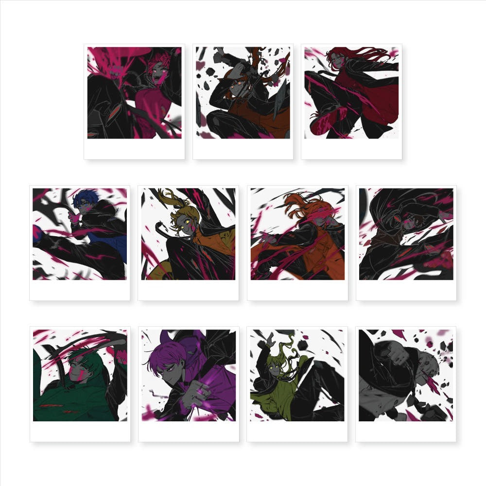 Slackers Special Forces - Polaroid Set