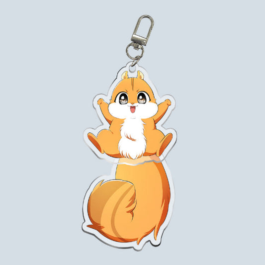 Baby Squirrel is Good at Everything - Beaty Acrylic Keyring