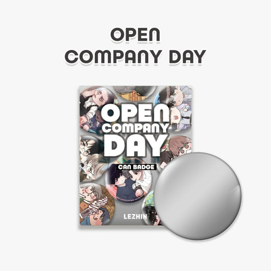 Open Company Day - Can Badge LEZHIN ver.