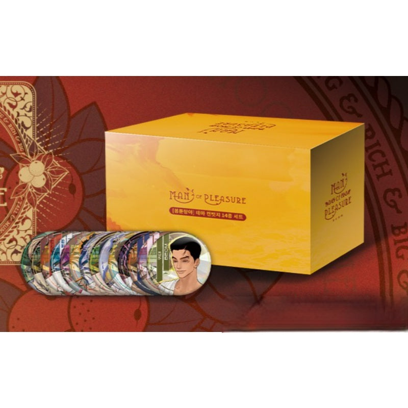 Man of Pleasure - 10th Anniversary Theme Can Badge Full Set
