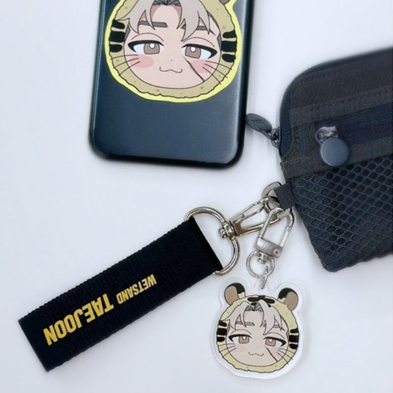 Wet Sand - SD Keyring